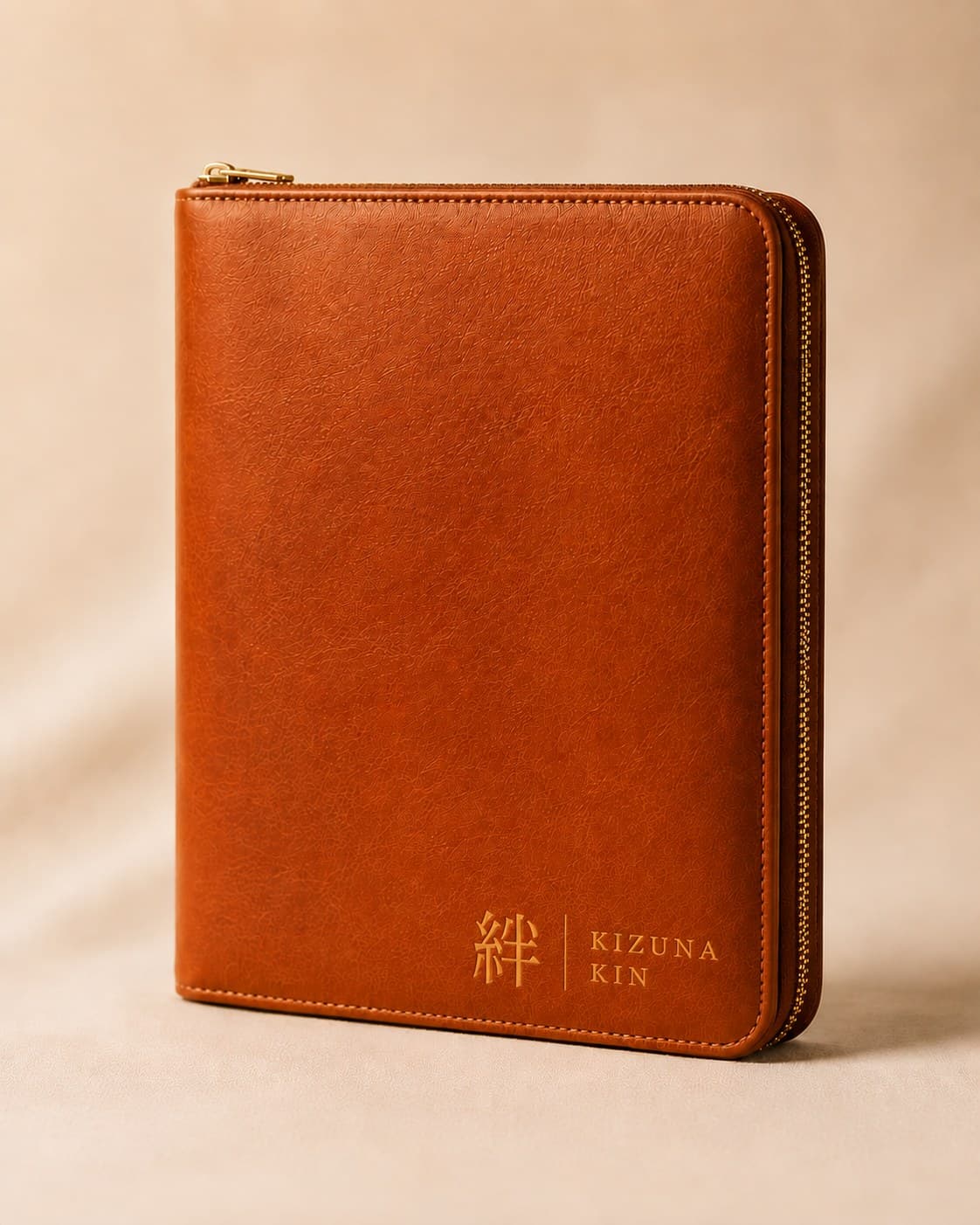 Cognac in cognac leather