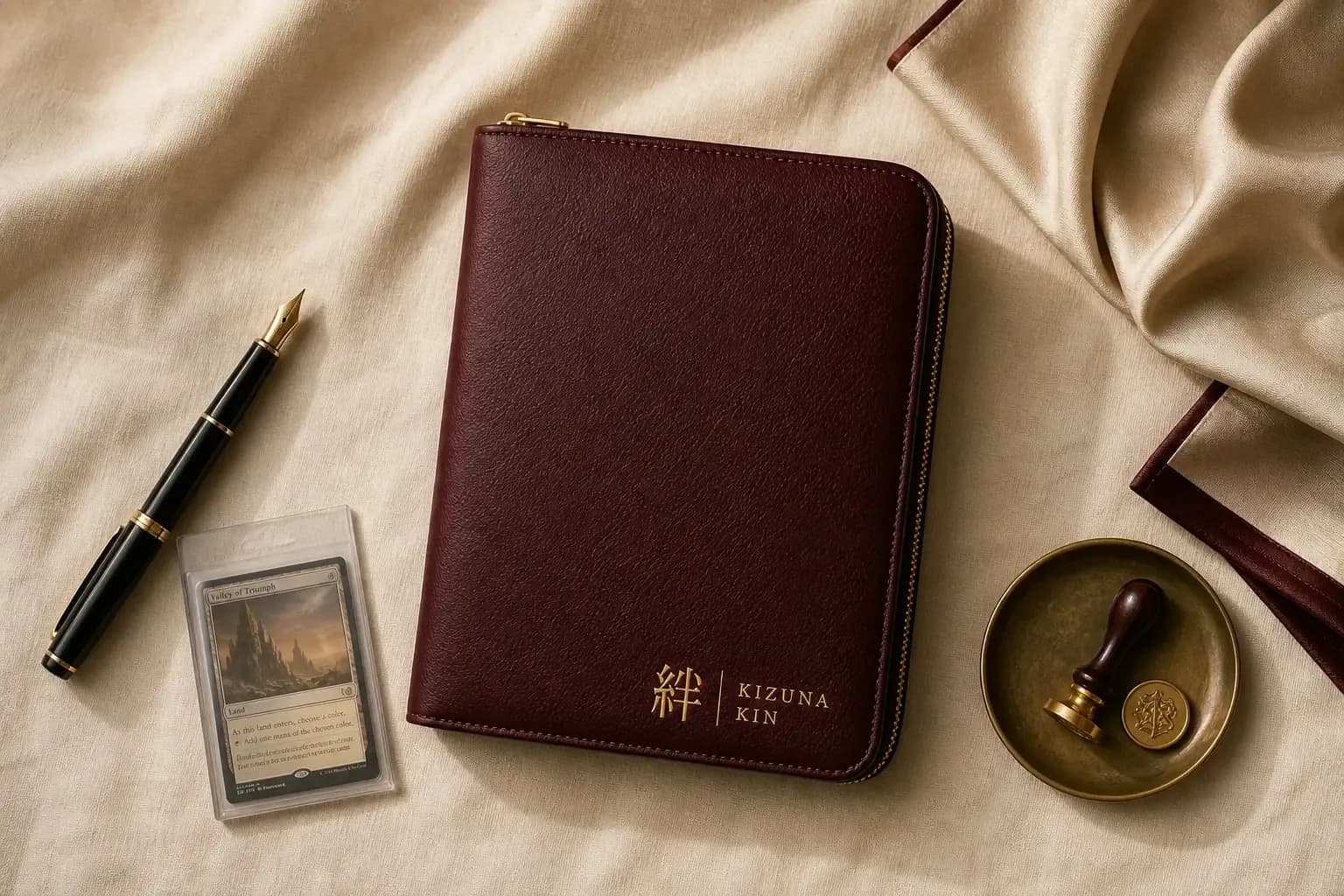 How to store a card collection in a binder