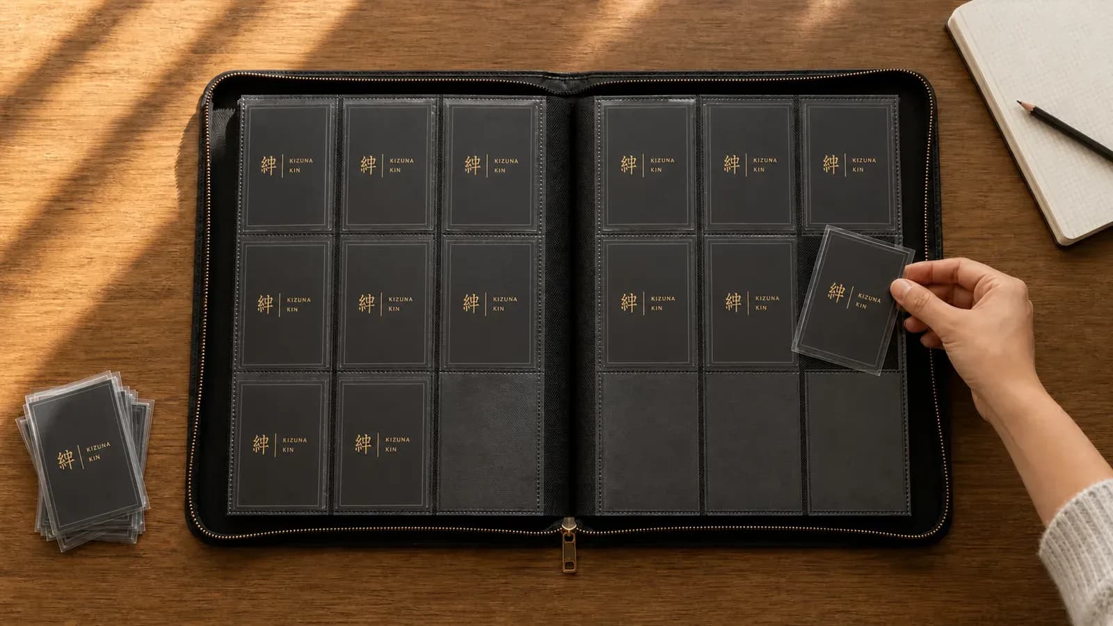 How to plan a master set in a 360-pocket binder
