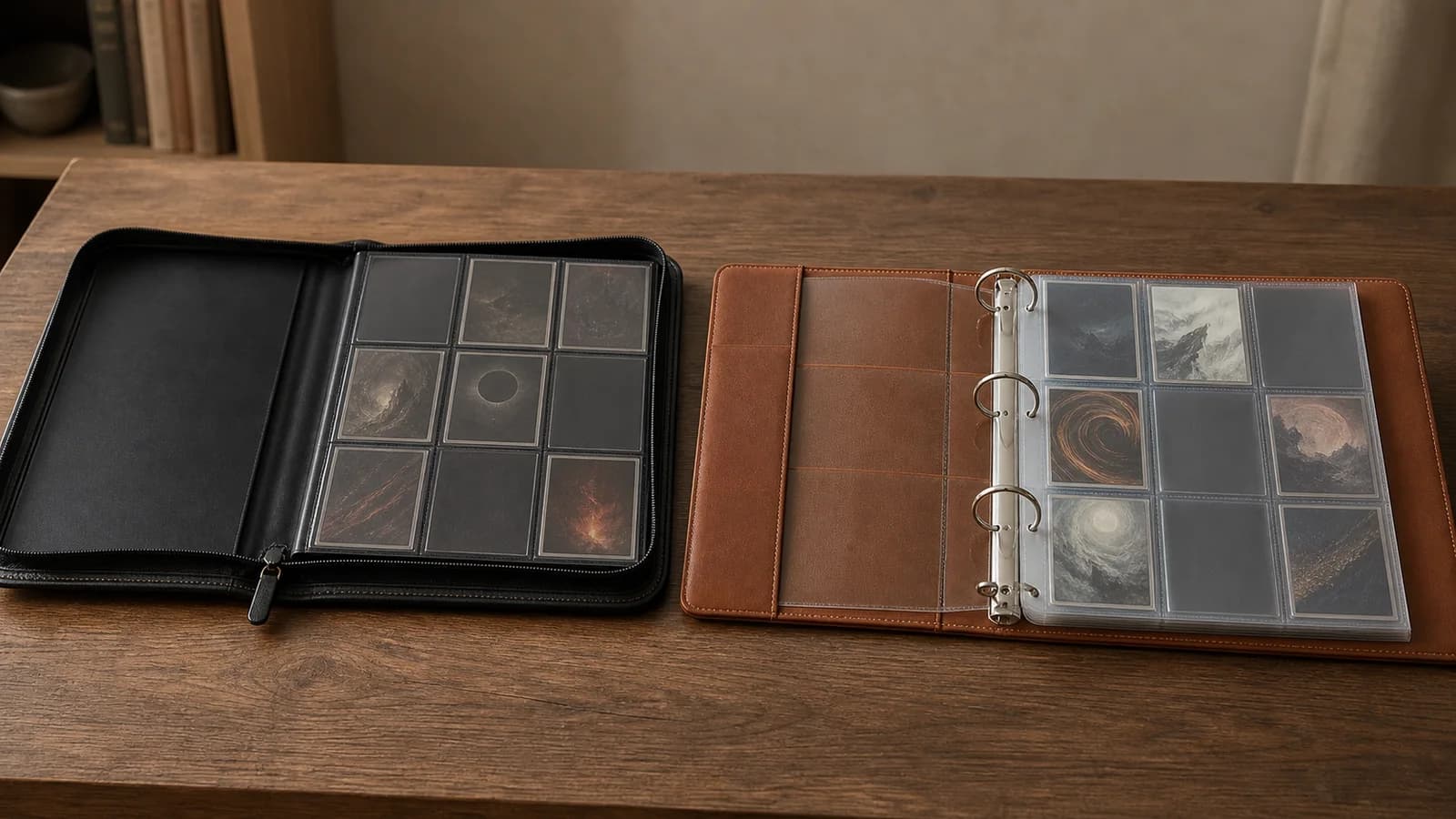 Ring binder vs fixed-page binder: which is better for trading cards?